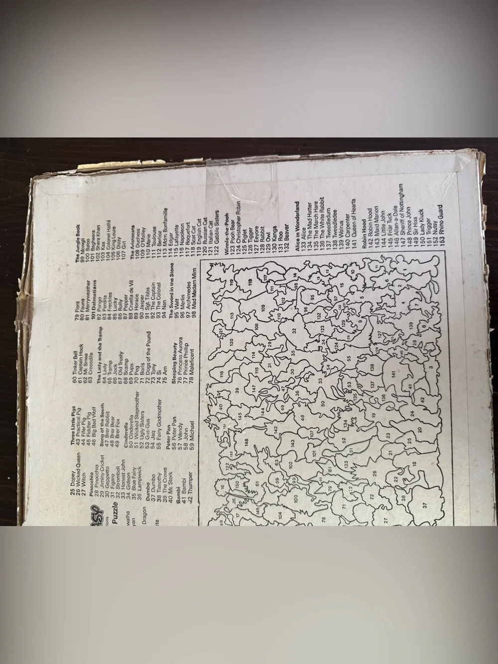 Vintage Disney Fantasy 300 piece puzzle